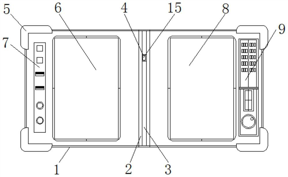 Picture analysis device with graphic comparison function