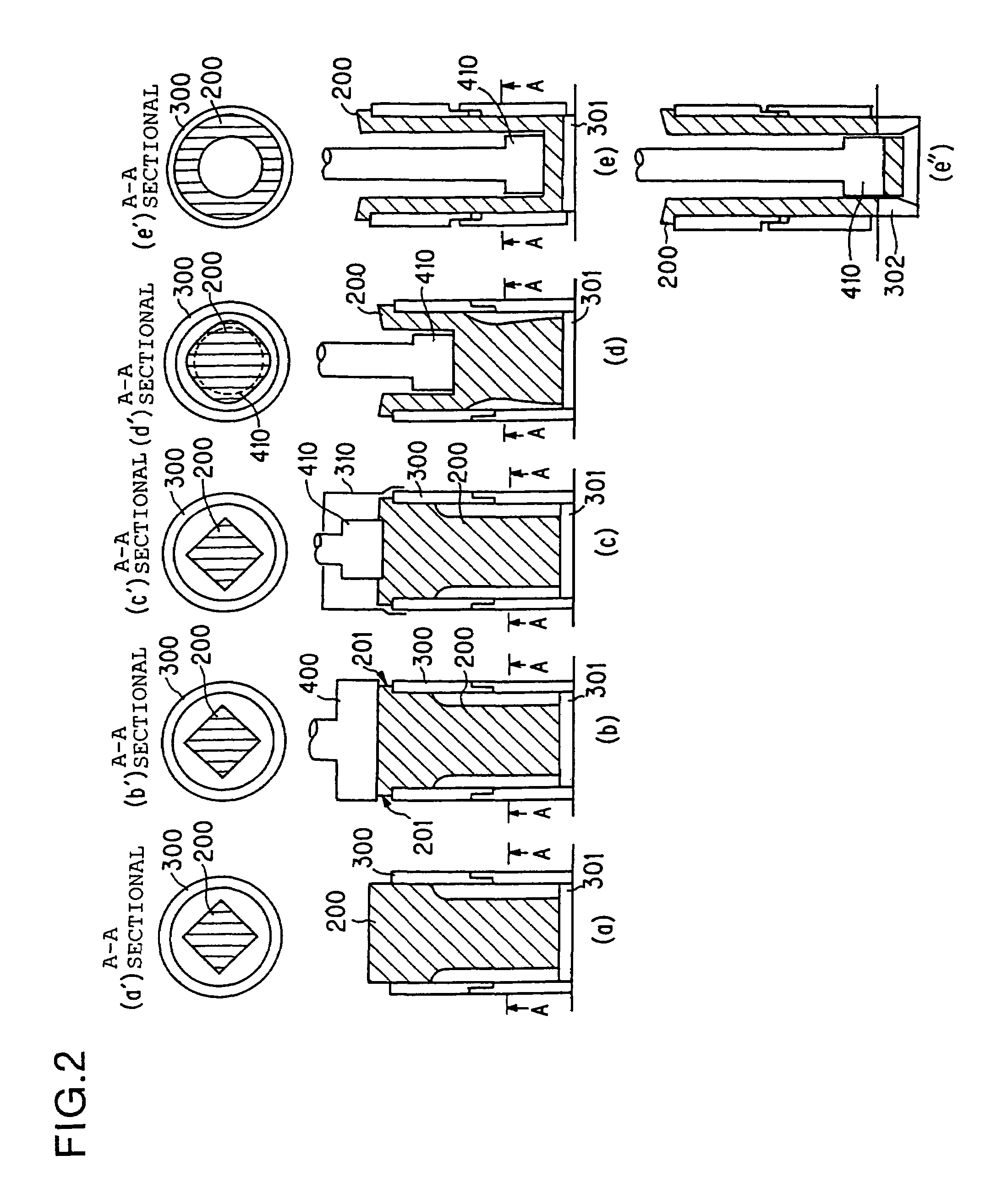 Radioactive substance container, manufacturing apparatus thereof and manufacturing method thereof