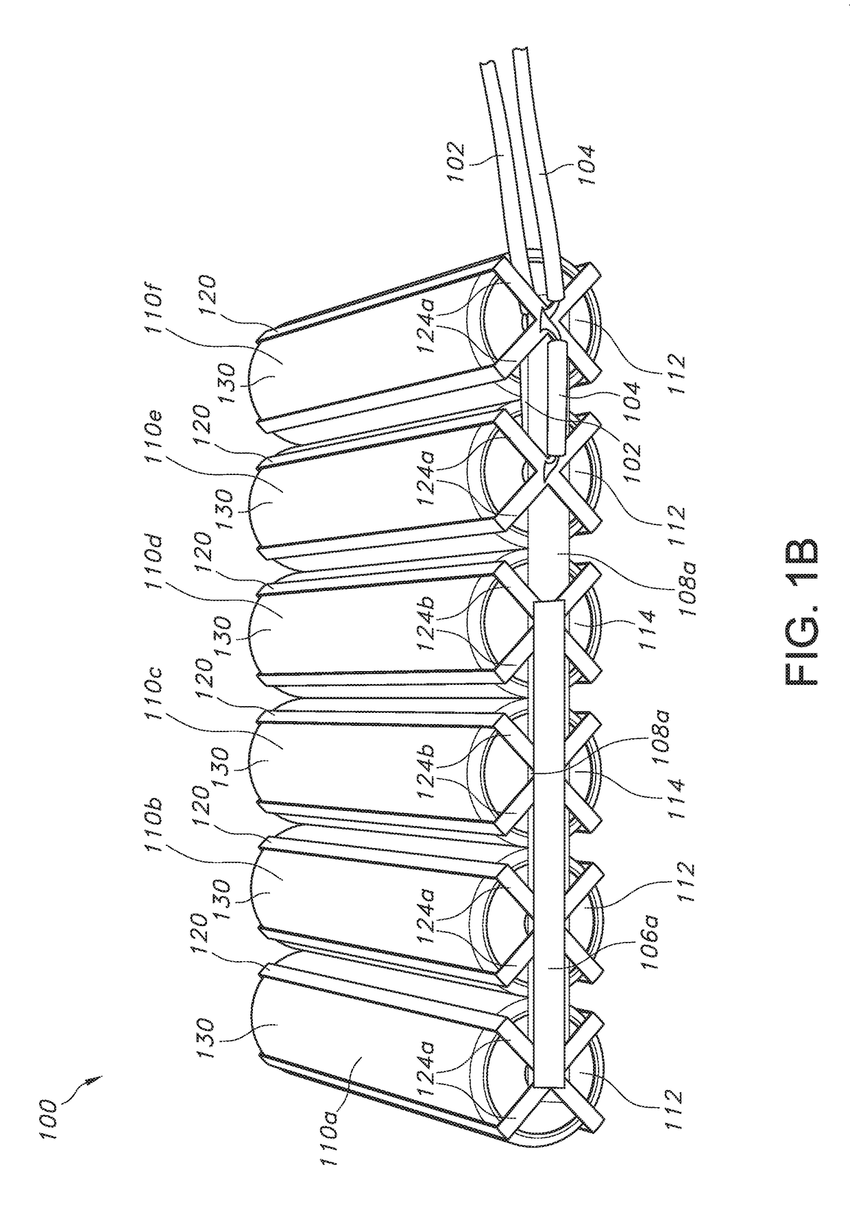 Battery pack with reduced magnetic field emission