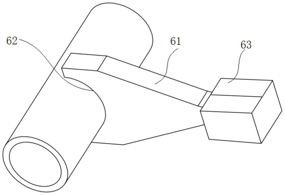 Testing fixture based on carbon fiber frameworks, and manufacturing method thereof