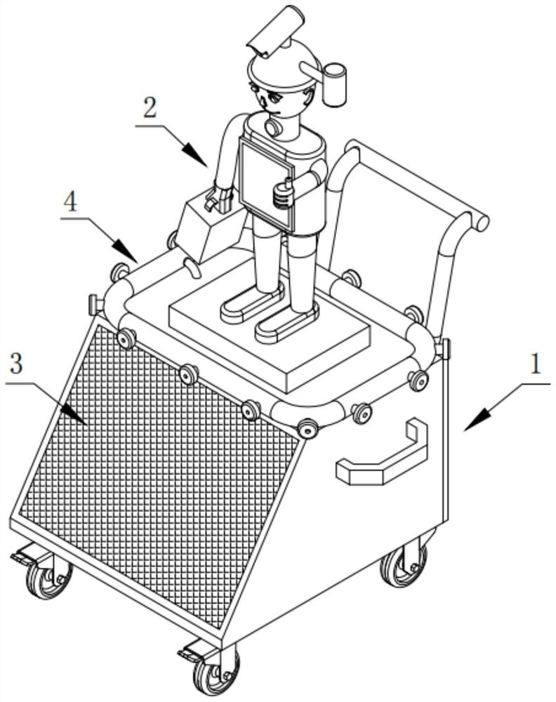 Full-intelligent anti-electric-shock warning pile