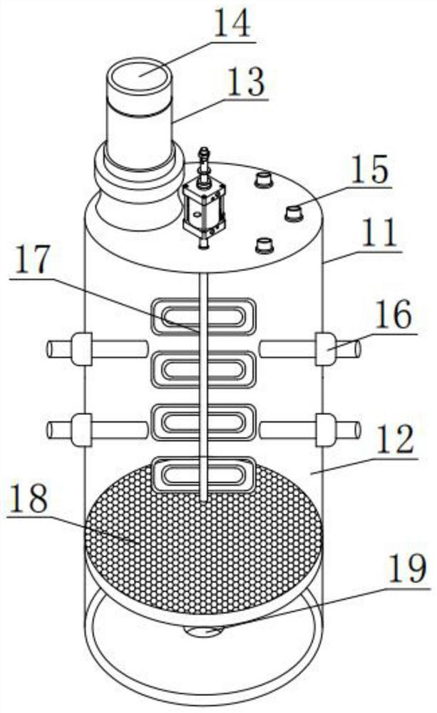 Filtering and impurity removing equipment for conveying high-purity aluminum oxide and implementation method of filtering and impurity removing equipment