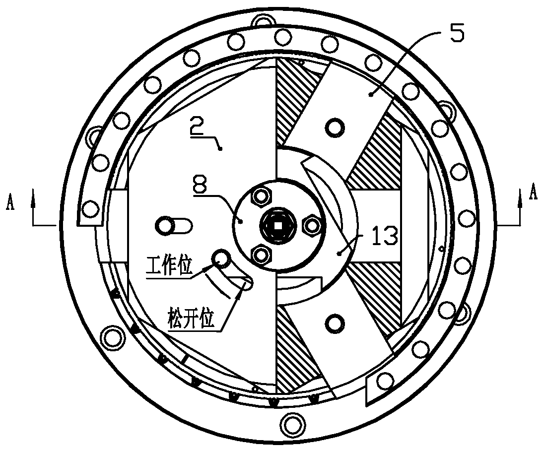 No gap centering and limit compression pitch circle fixture