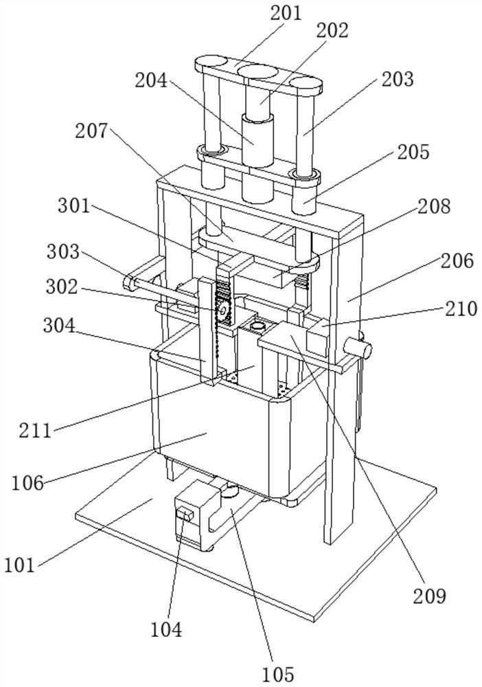 Raw material casting device for electric vehicle hub