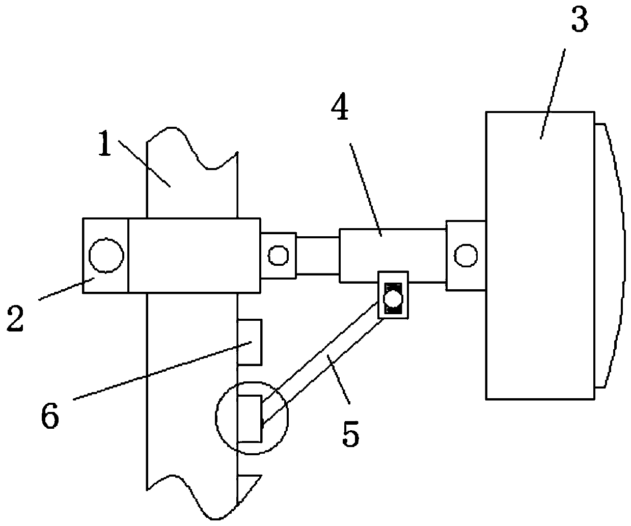 Warning device for shared bike