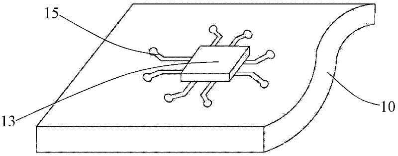 Method for measuring warpage of electronic packaging product