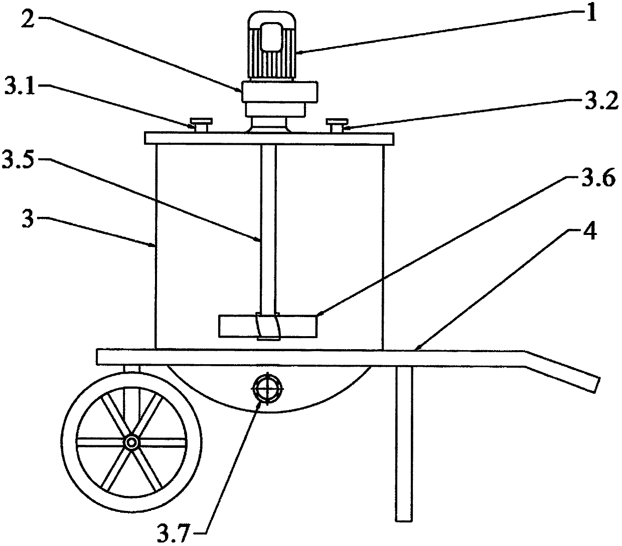 Large-volume dose adhesives preparation and real-time monitor