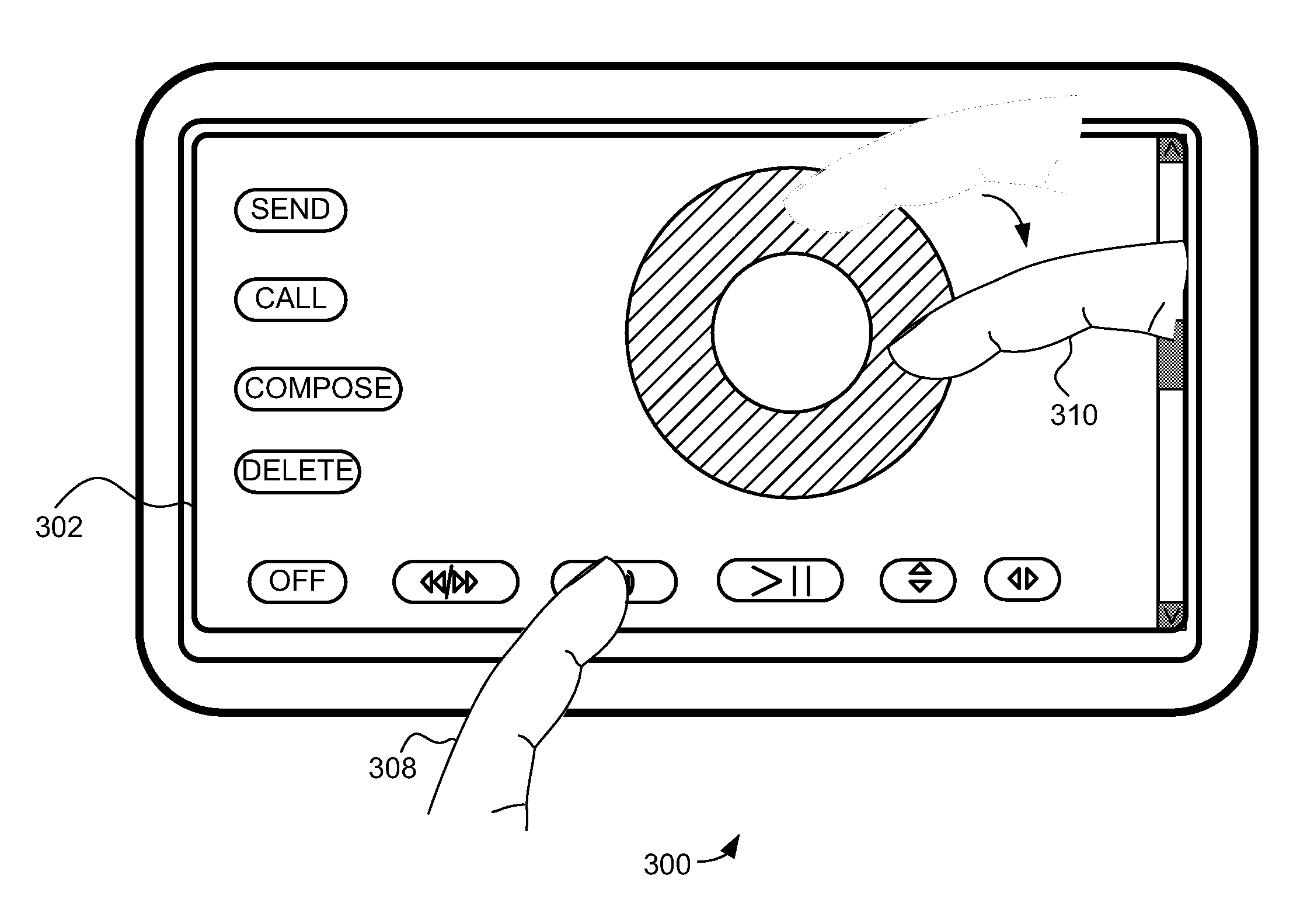 Proximity sensor device and method with activation confirmation