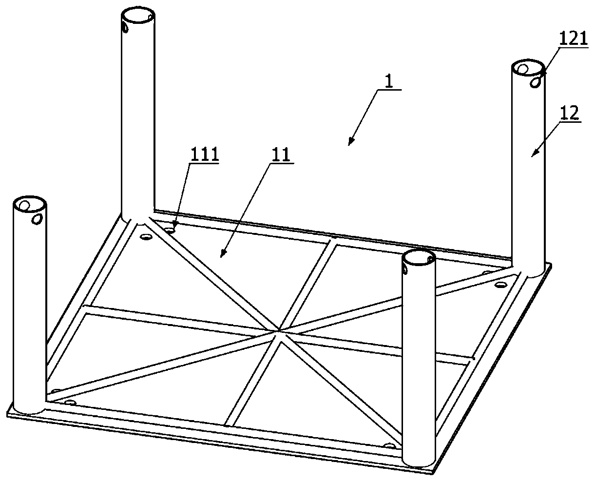 Height-adjustable safety protective shed with operation platform function