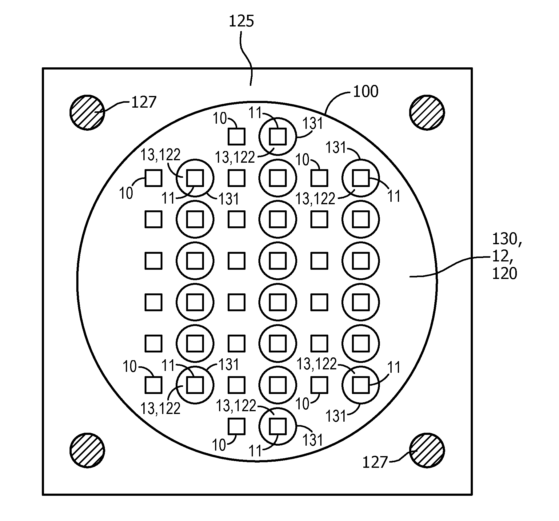 Lighting device comprising at least two sets of LEDs