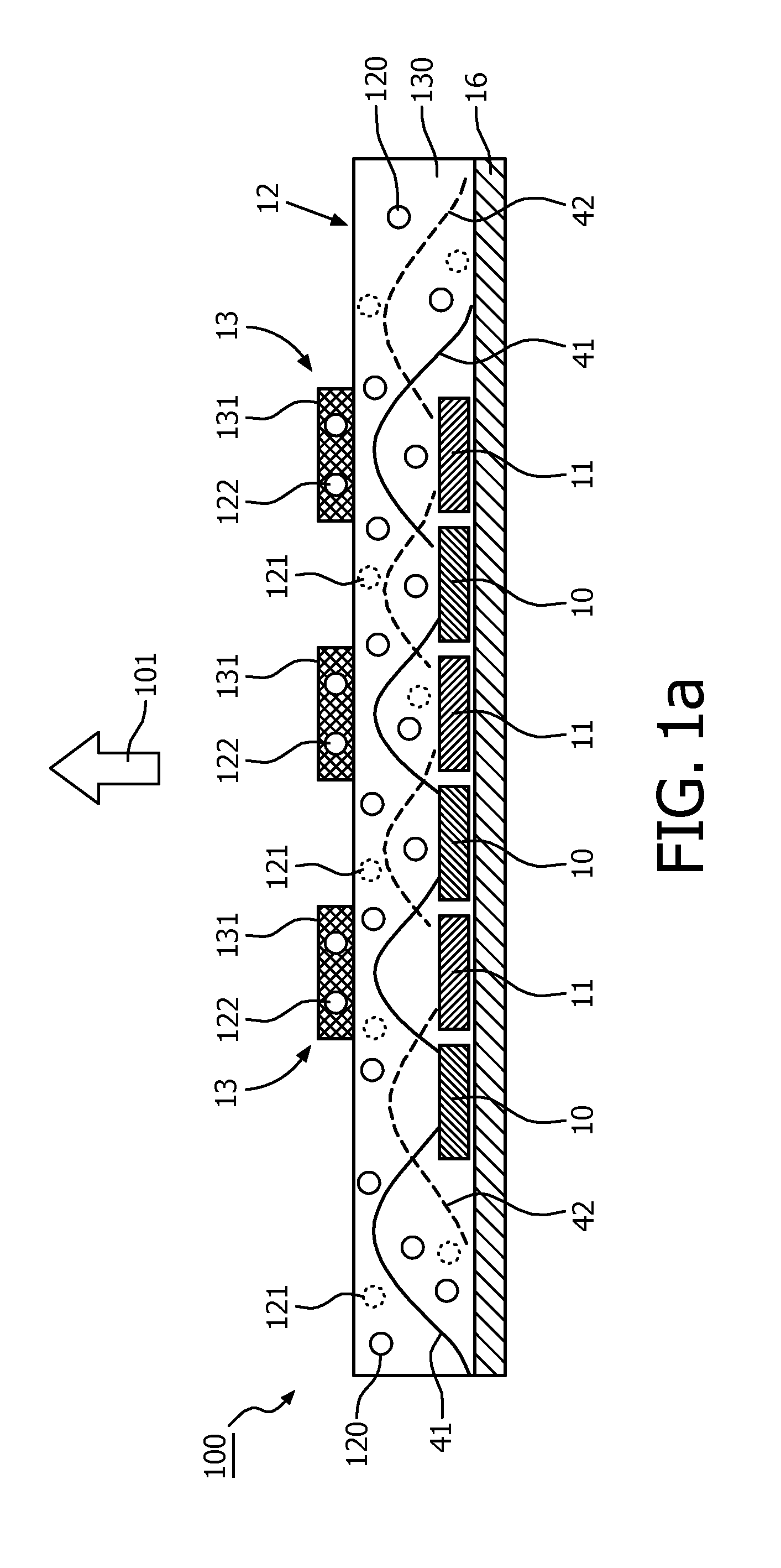 Lighting device comprising at least two sets of LEDs