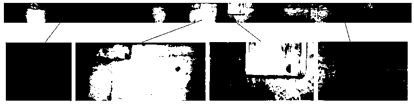 Tunnel surface two-dimensional laser image enhancement processing method