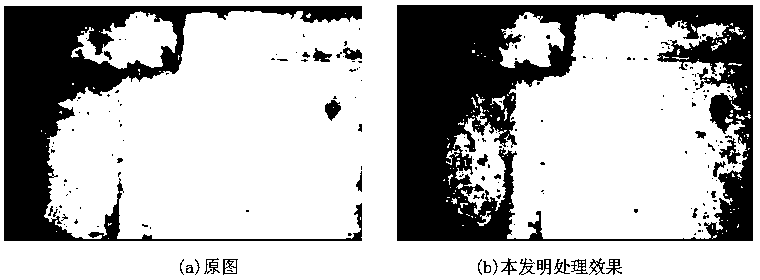 Tunnel surface two-dimensional laser image enhancement processing method