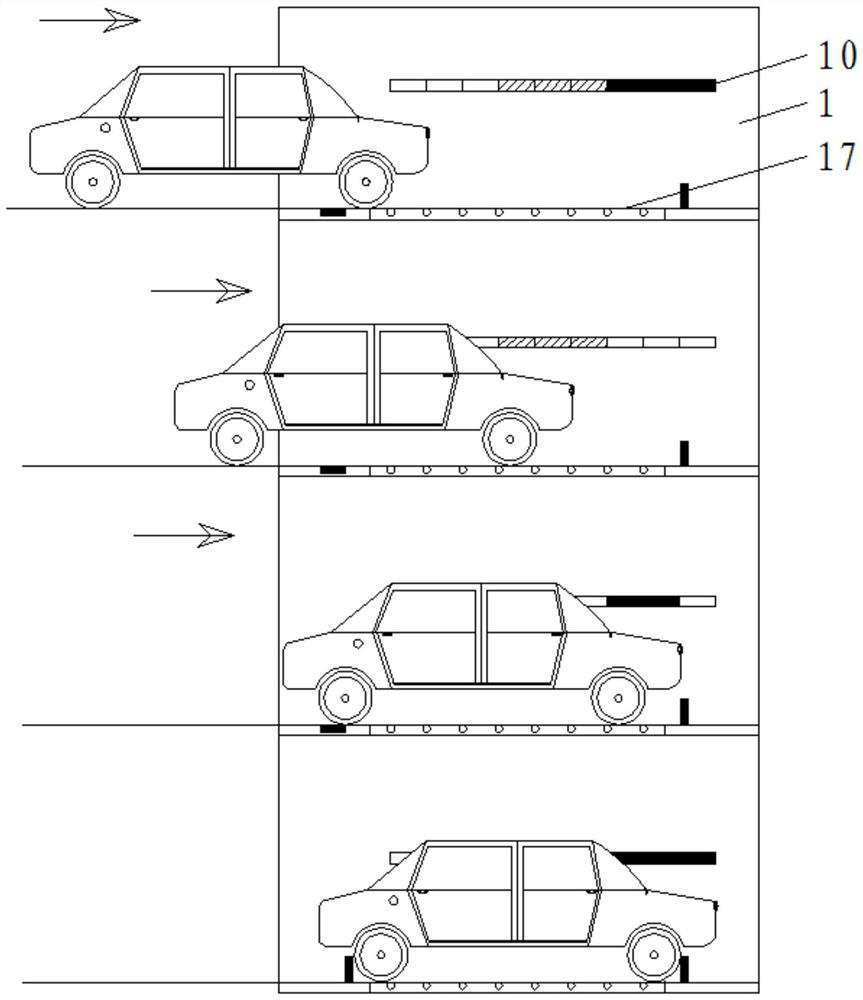 Elevated road lifting access system