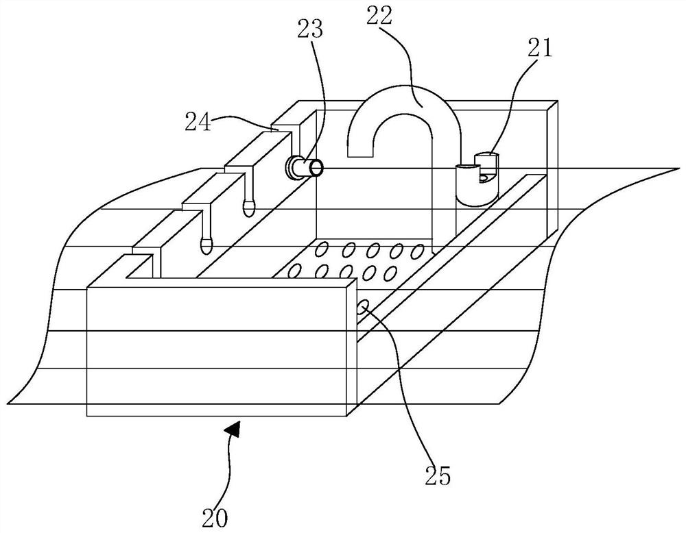 An enameled wire production coating device