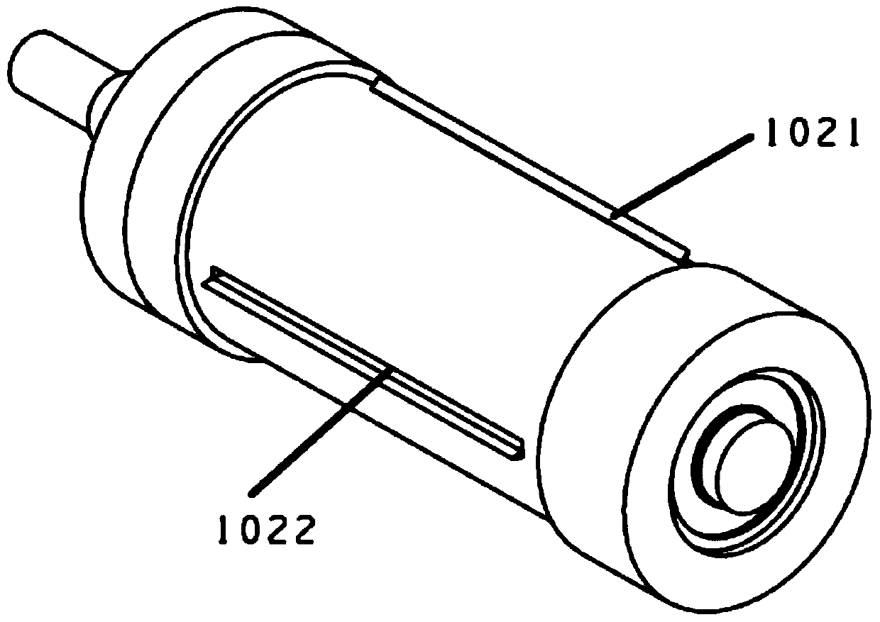 A sheet-by-sheet transfer device suitable for rolling flexible electronic devices