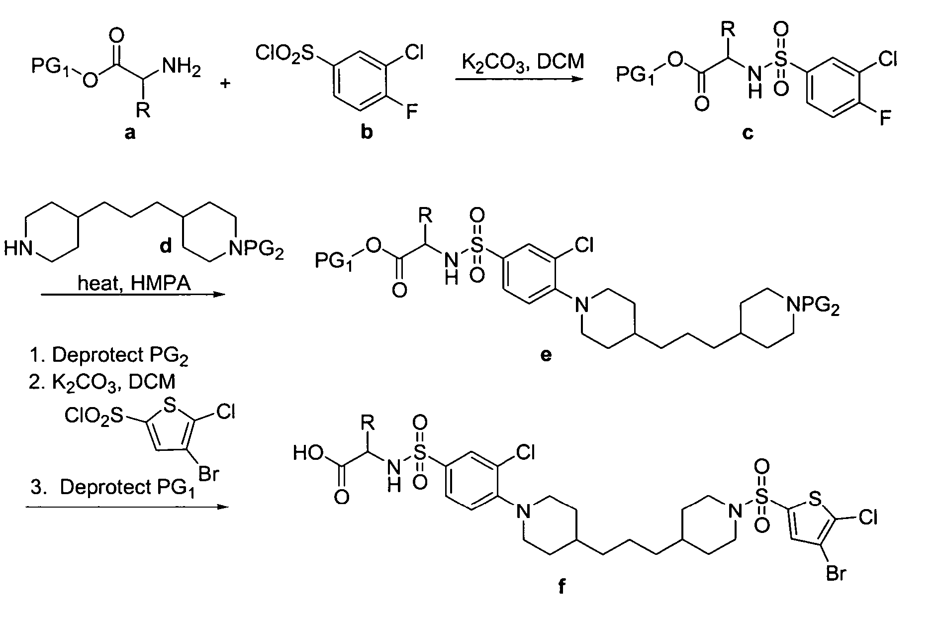 N-aryl piperidine compounds