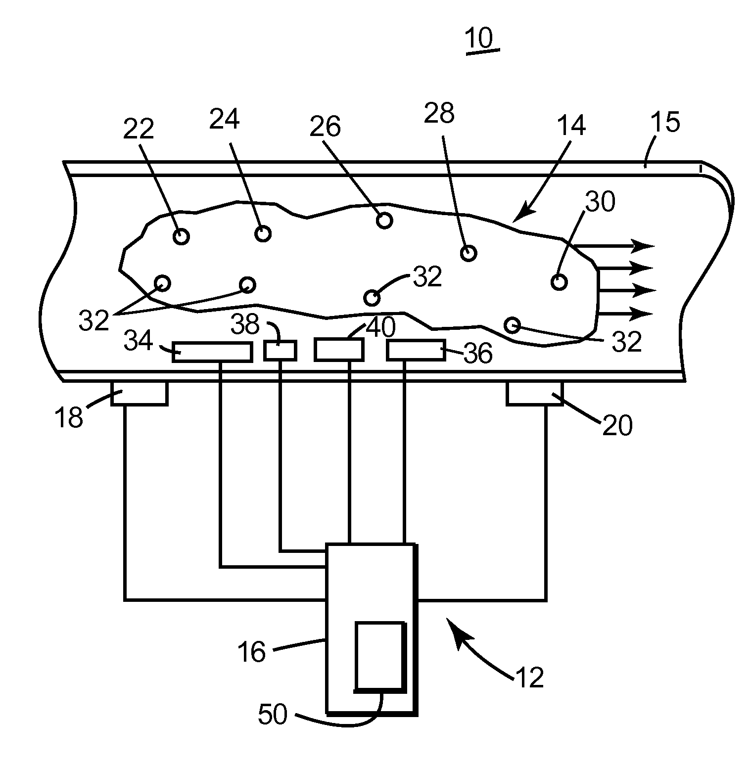 Gas analysis system and method