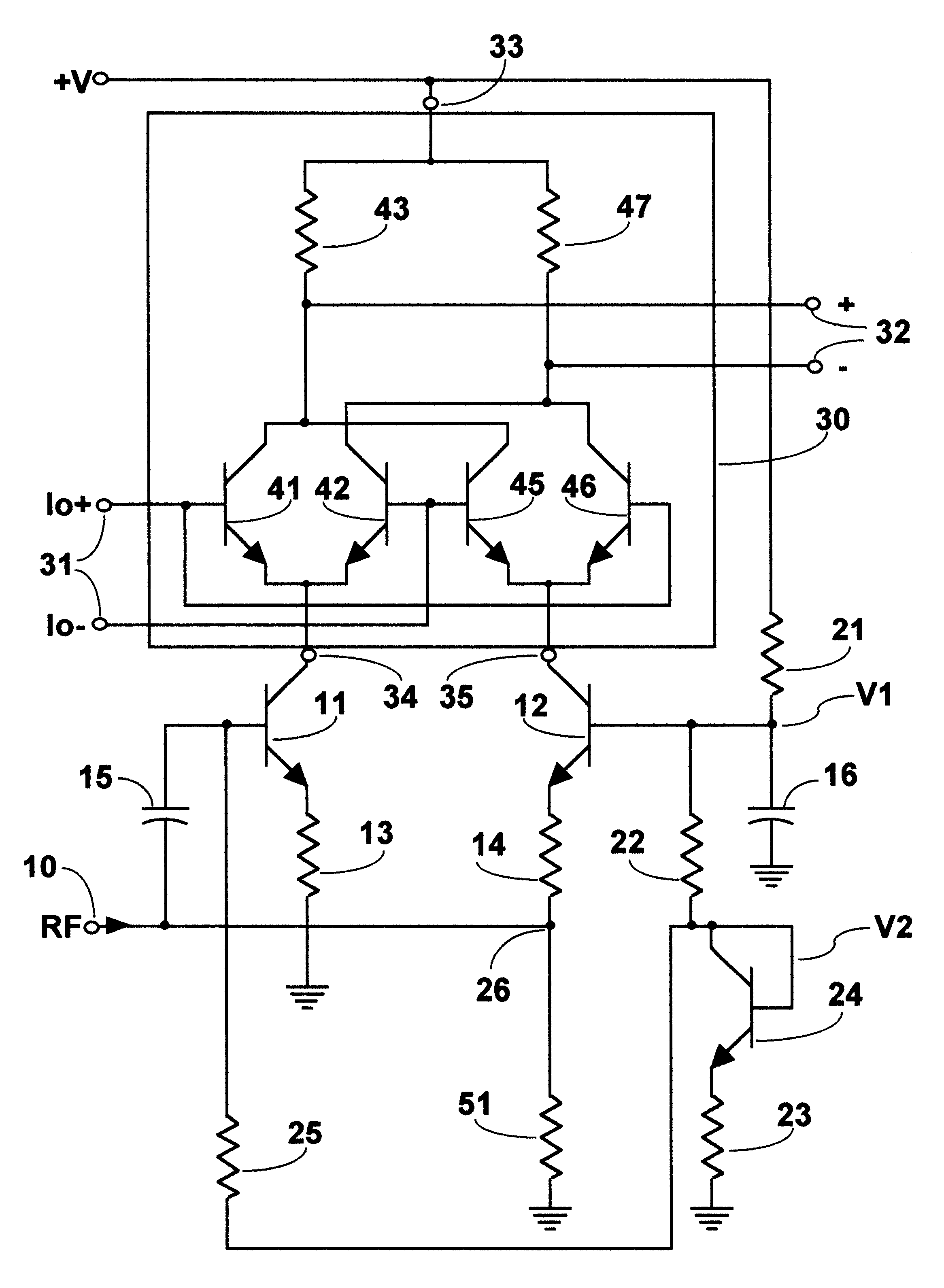 Low voltage mixer