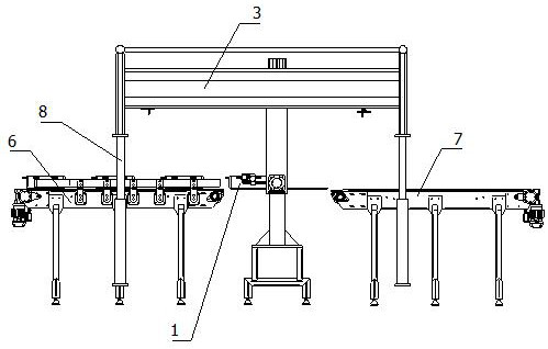 A kind of packaging equipment for automatic flipping and demoulding for food processing