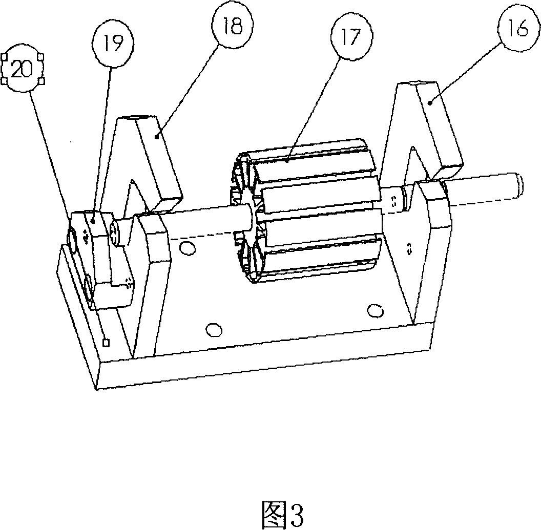 Alignment device of out shaft of rotor axis of electric engine