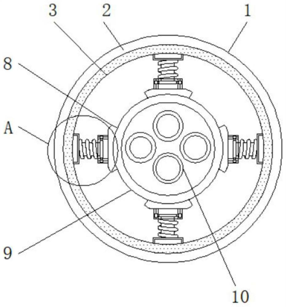 Anti-corrosion high-pressure-resistant photoelectric composite cable special for underwater robot