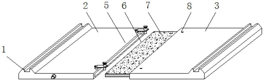 Assembled polyurethane roof panel capable of reflecting light and convenient to install and fix