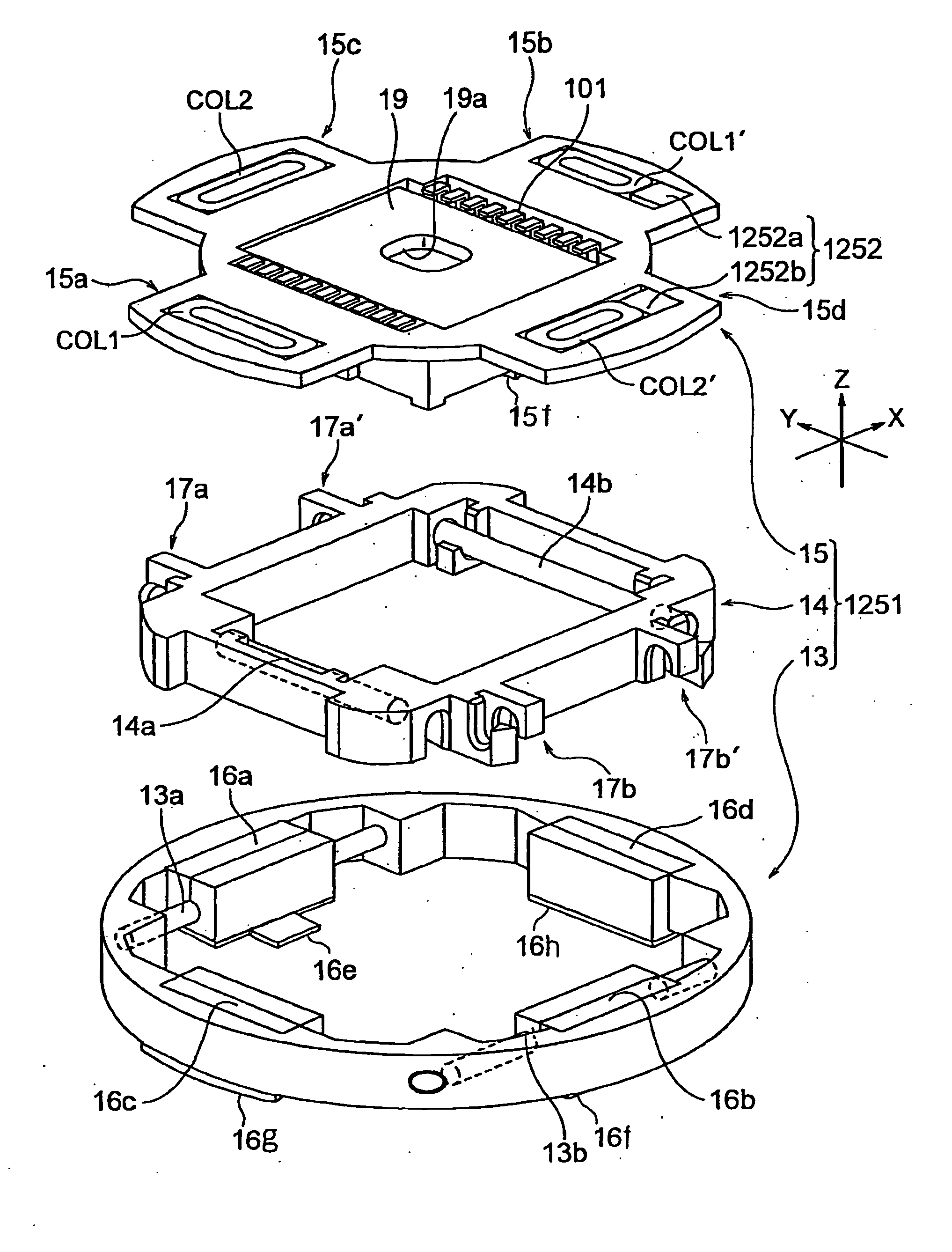 Image blur correction device and imaging apparatus equipped therewith