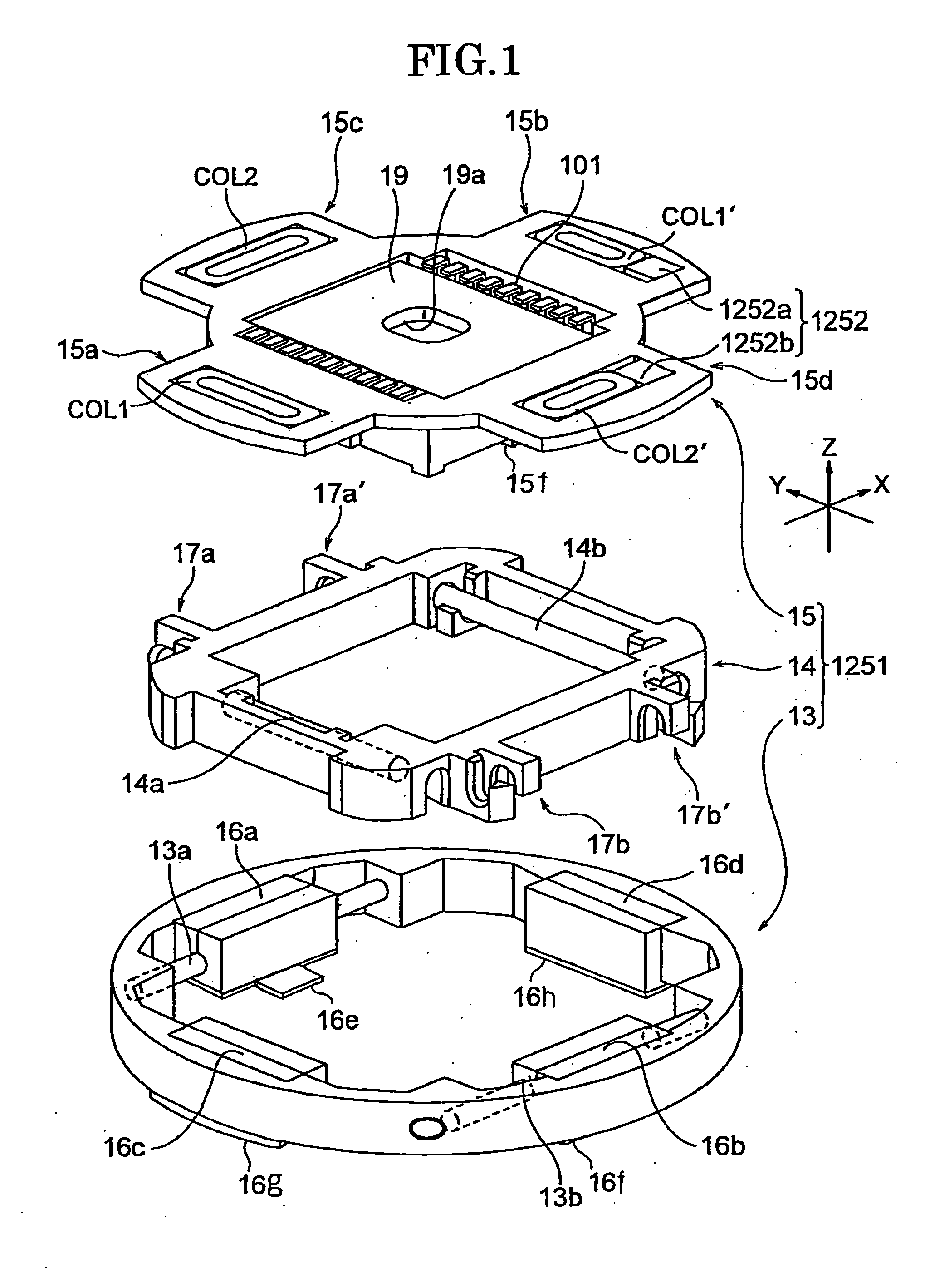 Image blur correction device and imaging apparatus equipped therewith