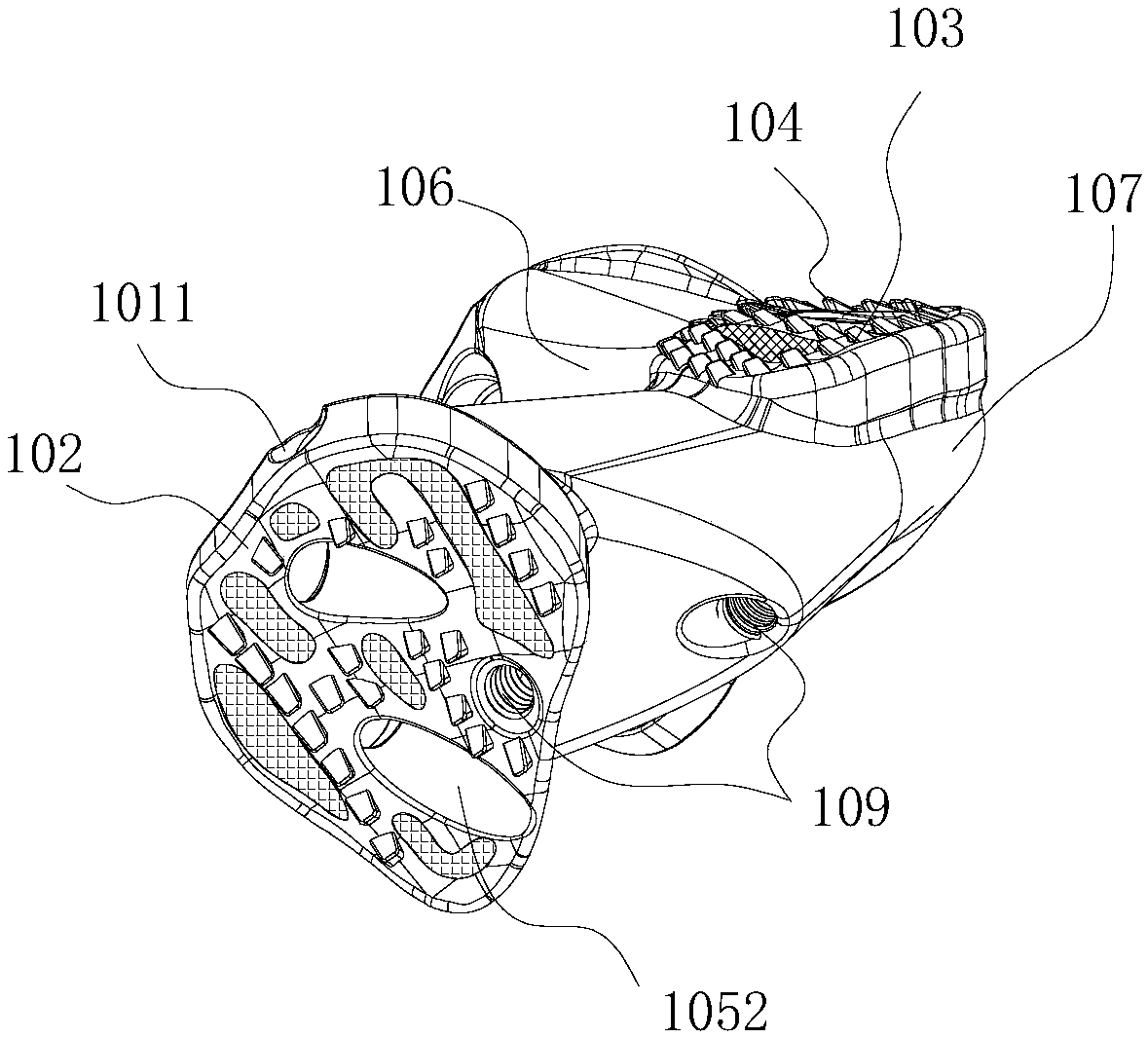 Tibial prosthesis installation system and installation method