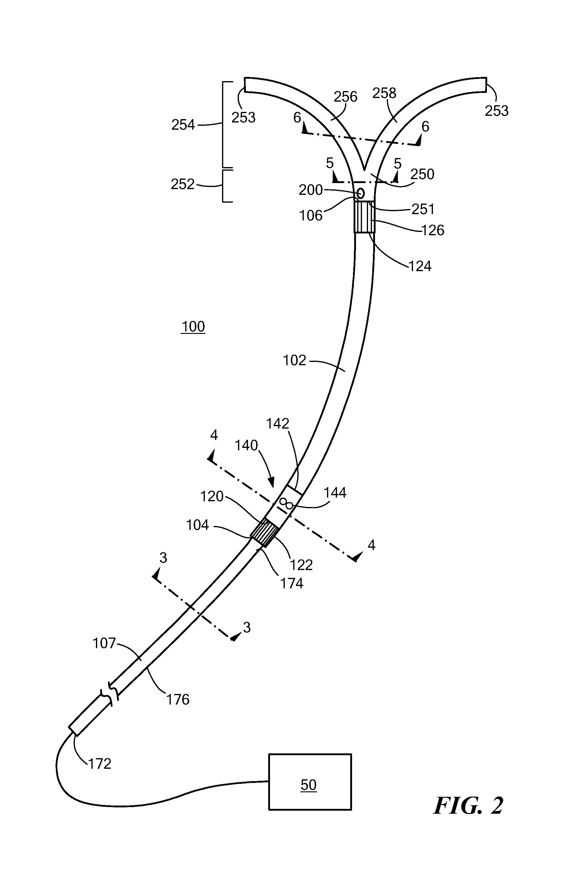 Cannula with bifurcated tip for a cardiac assist device