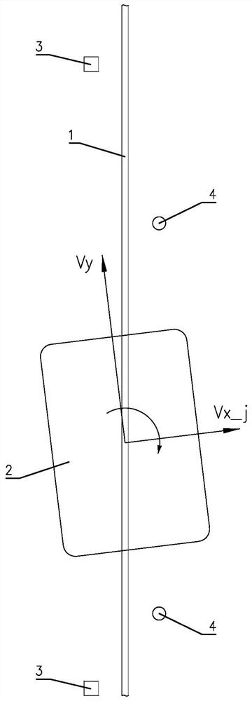 Navigation system based on differential wheel set AGV and control method