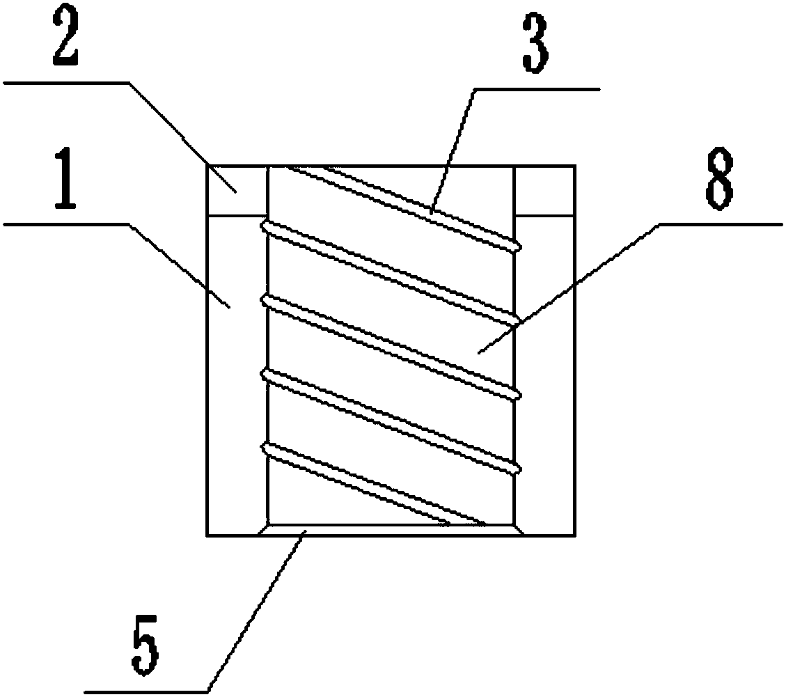 Fixing device for fixing water pump connecting rod