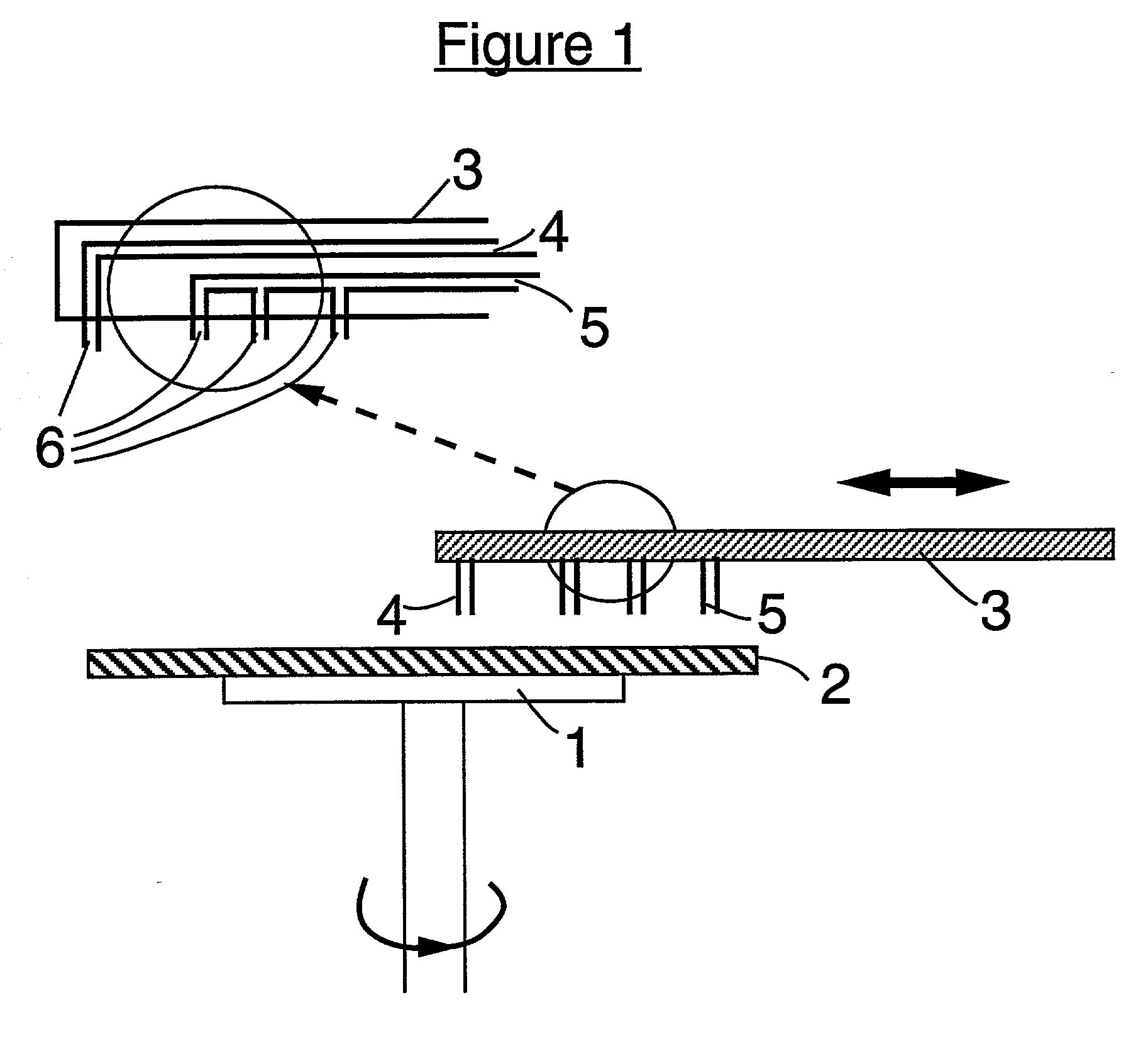 Method and apparatus for removing a liquid from a surface of a rotating substrate