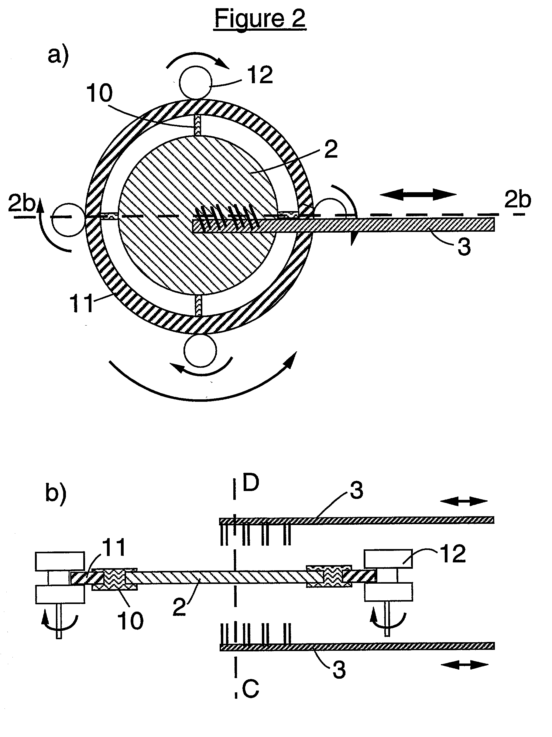 Method and apparatus for removing a liquid from a surface of a rotating substrate