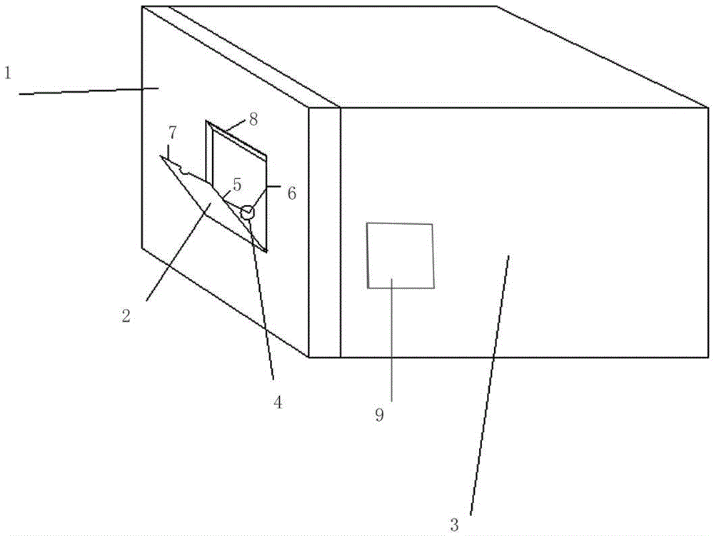 Intelligent device for logistics distribution terminal