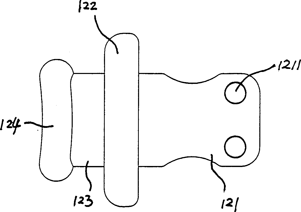 Fixed contact of tapping selector of combined on-loading tapping switch