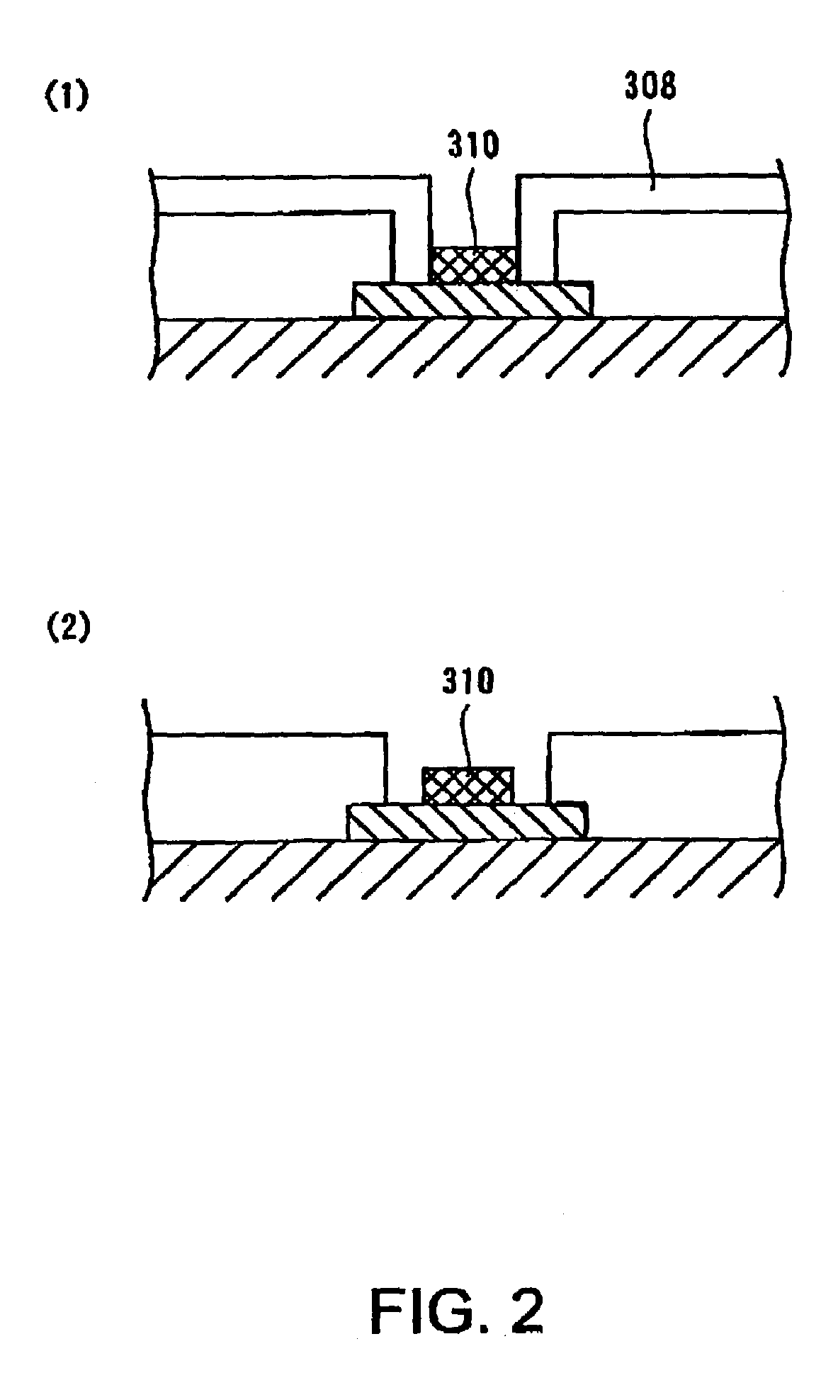 Mask forming and removing method, and semiconductor device, an electric circuit, a display module, a color filter and an emissive device manufactured by the same method