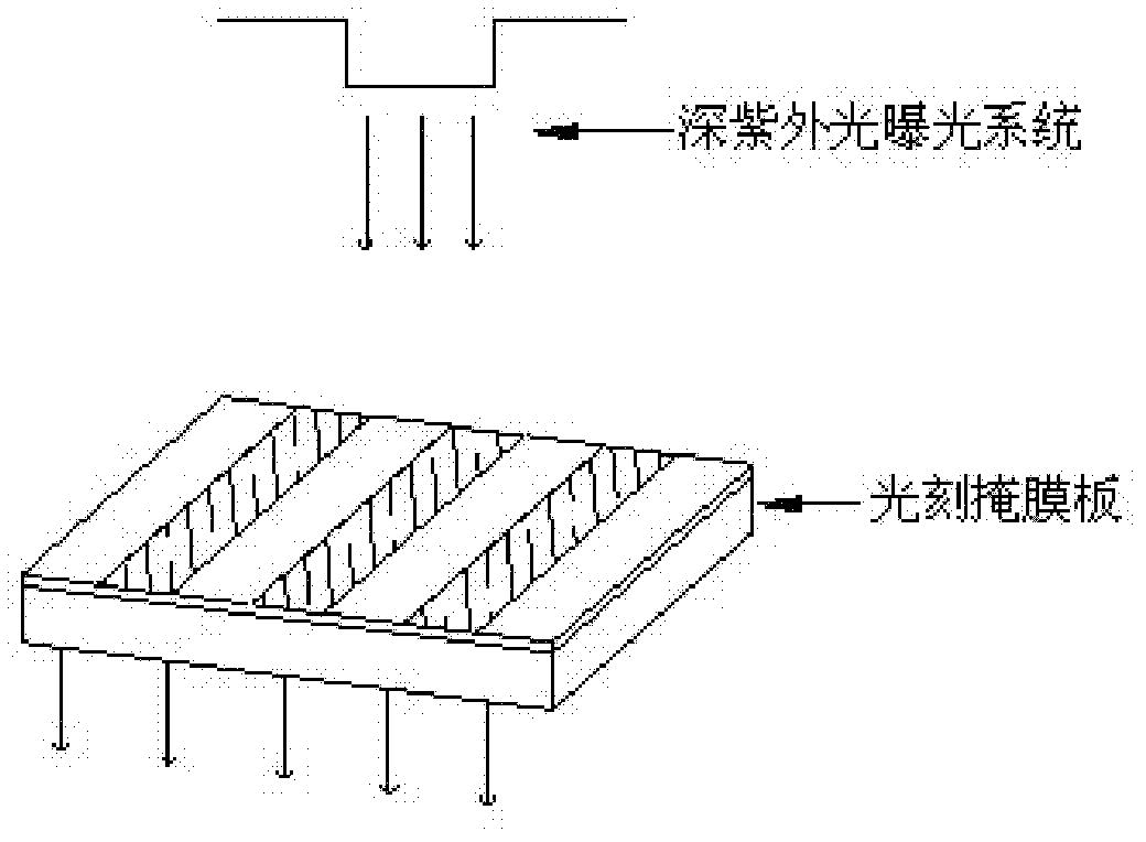 White light photonic crystal with nanometer micro lens array and preparation method thereof