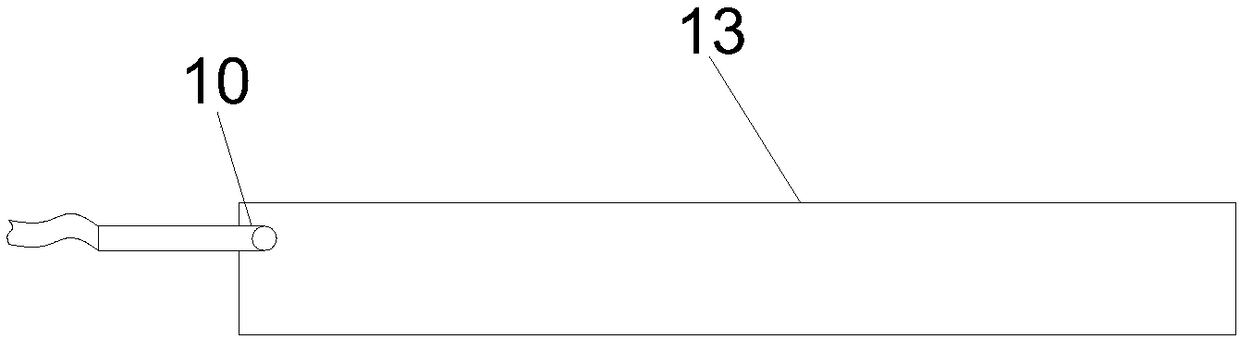 Roller brush equipment for medical package bag labels and using method thereof