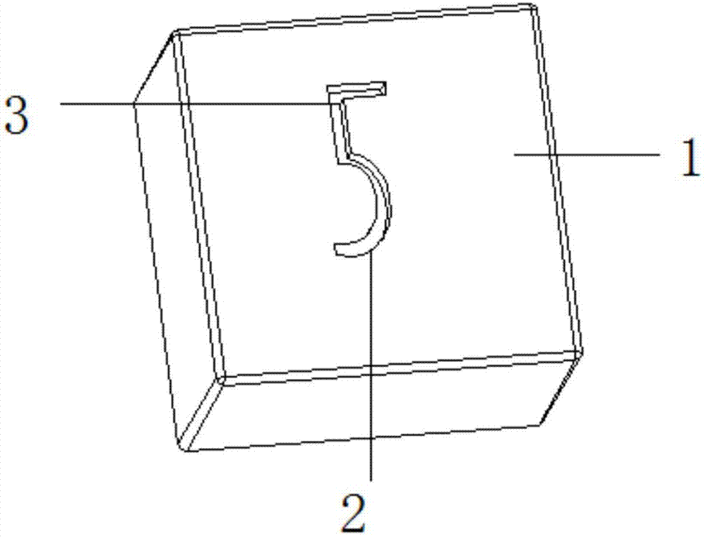 Key module based on fluorescence identification, preparation method and code keyboard