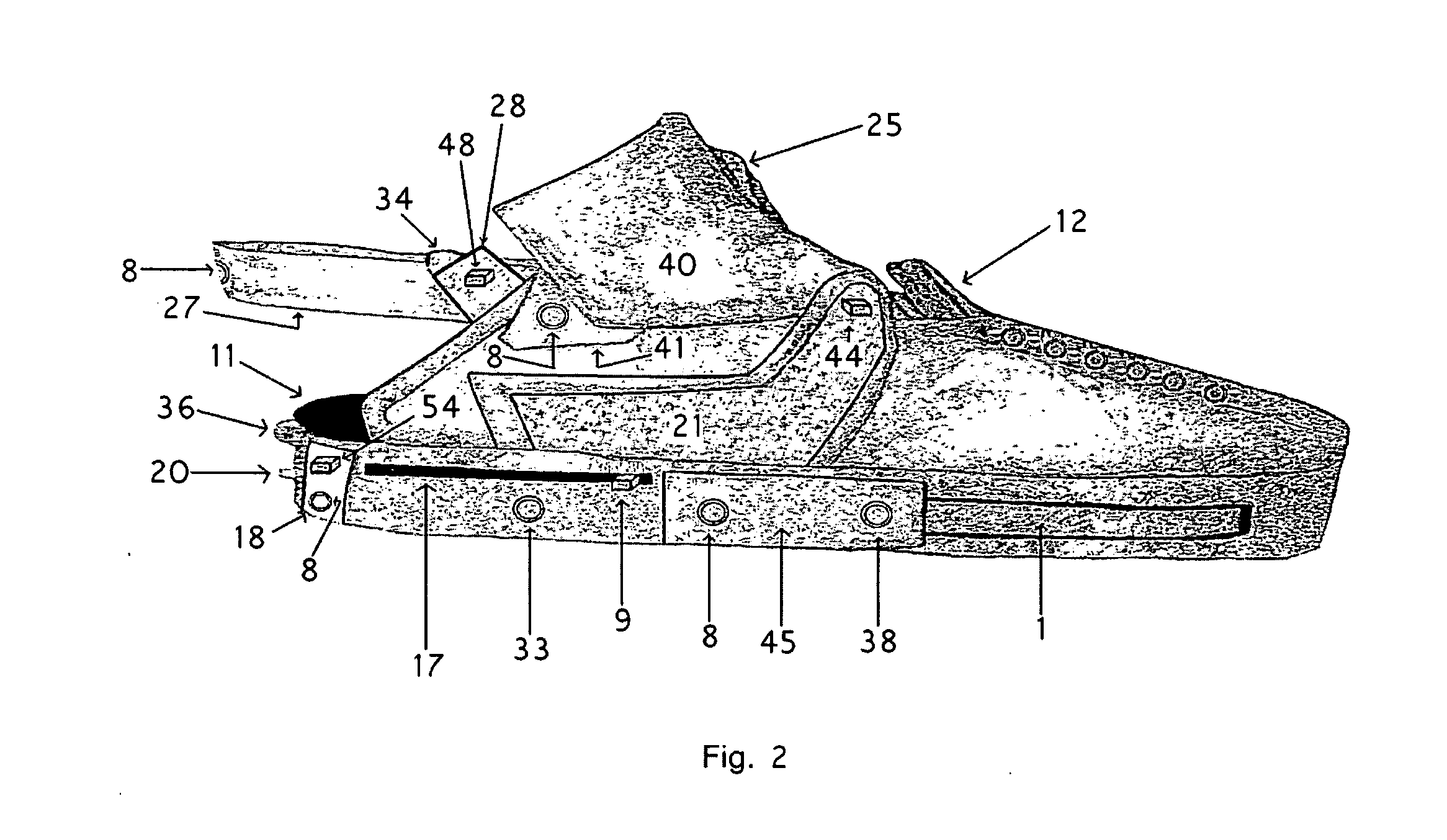 Transforming shoe with rotating, sliding; and pivoting panels