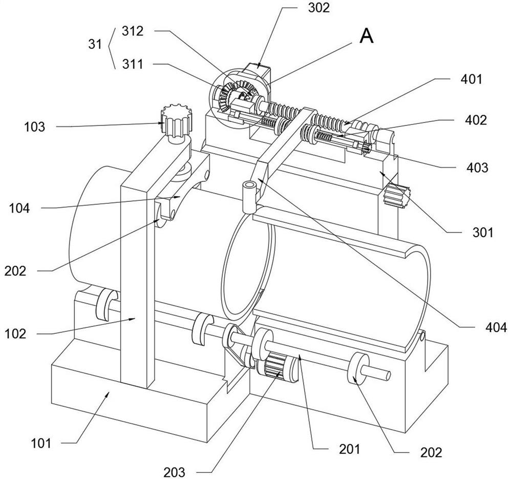 Supporting device for welding and assembling fitness equipment