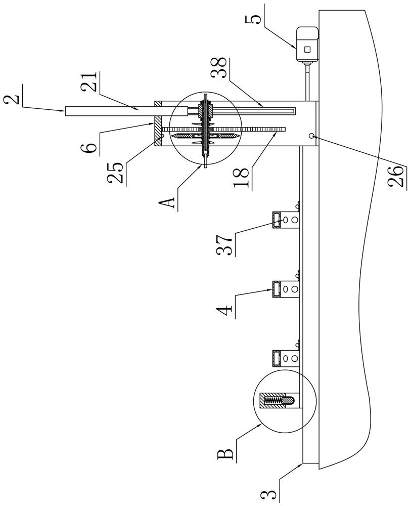 A light steel villa keel machine with multiple cooling cutting mechanism