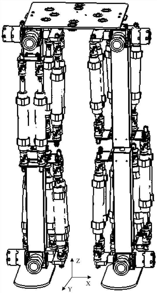 Robot system based on pneumatic muscles and air cylinders