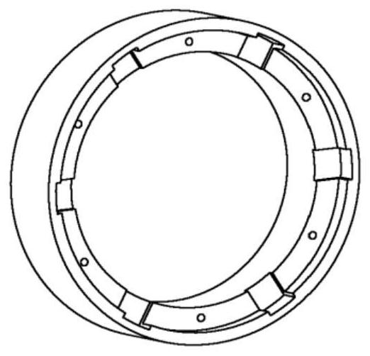 A large gap compensation type sealing device for high temperature and autoclave