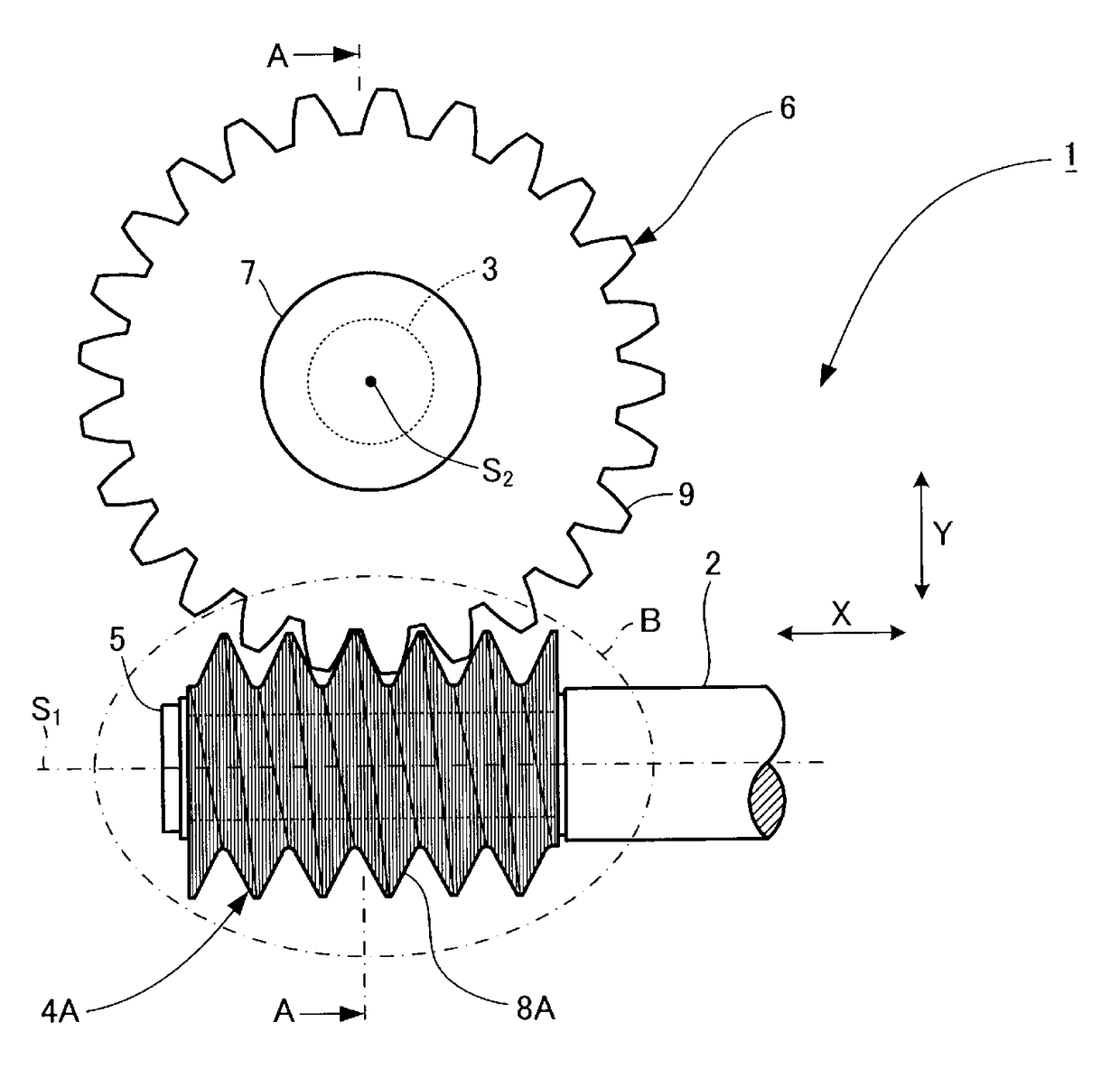 Gear grinding unit