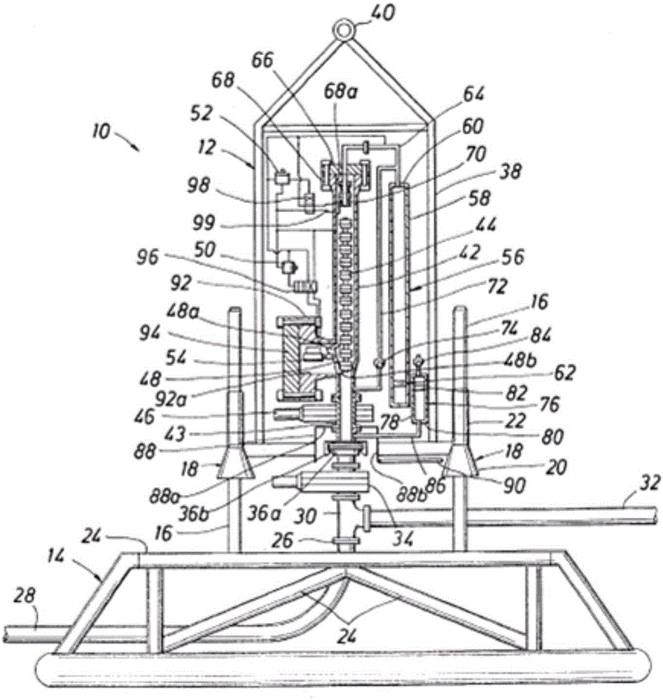 Submarine pipeline inspection gauge transmitter component for unmanned ship