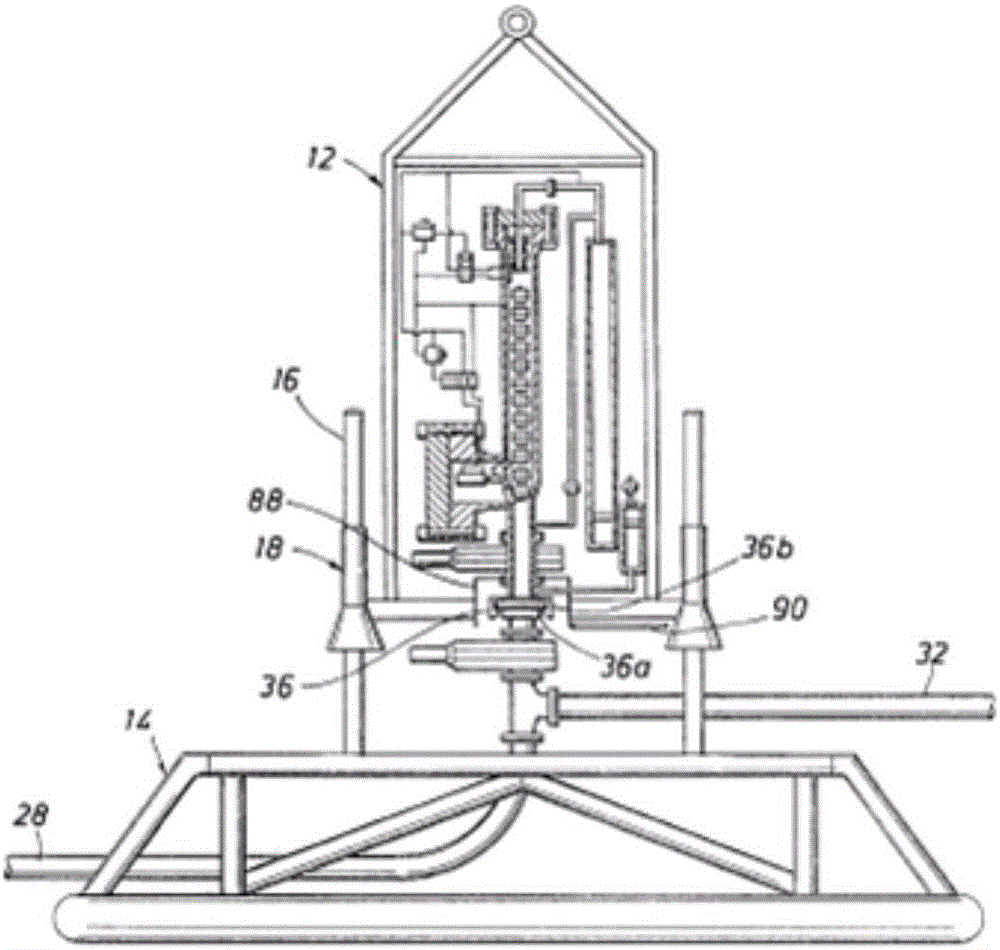 Submarine pipeline inspection gauge transmitter component for unmanned ship