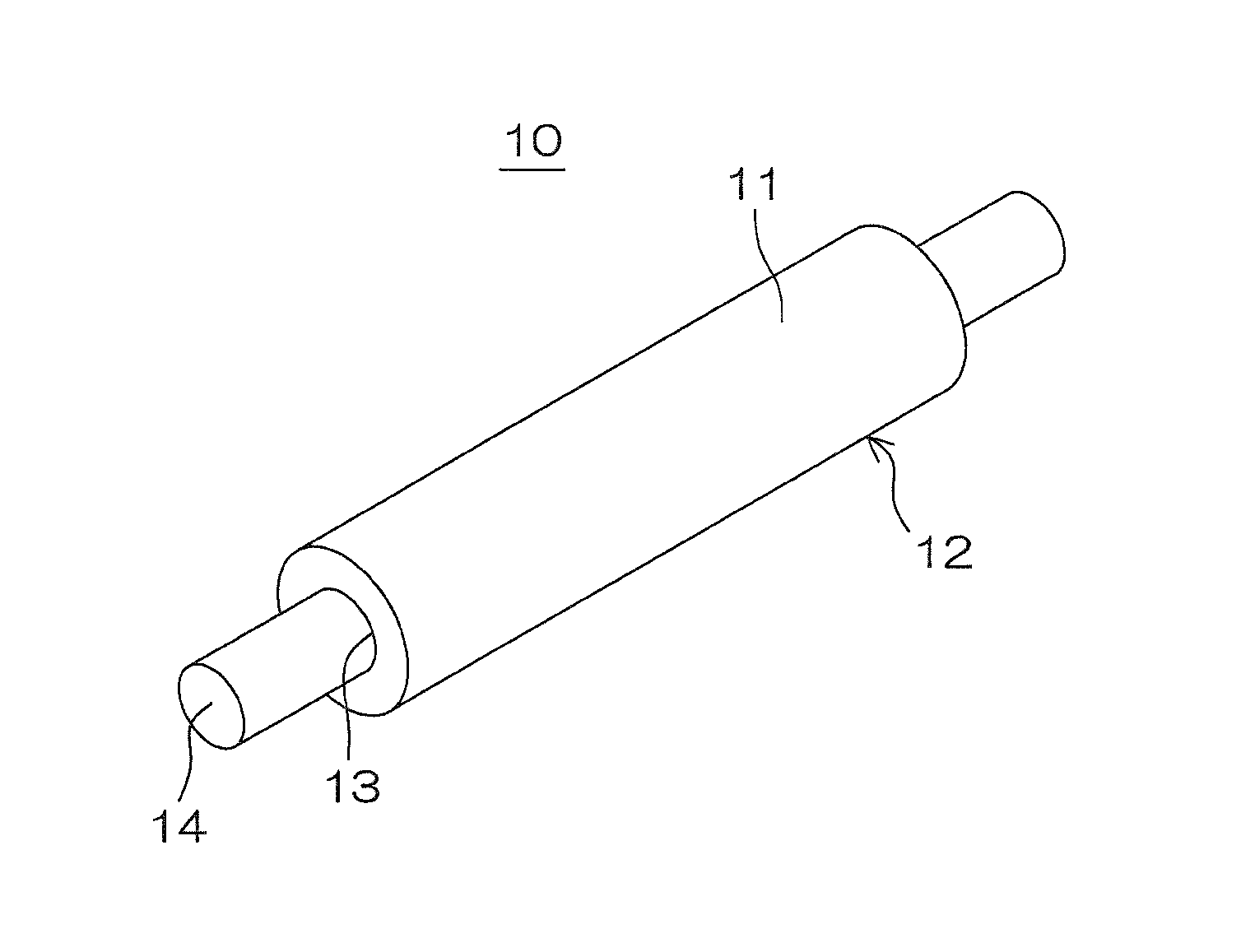 Method of producing an electrically conductive roller from a rubber foam tube
